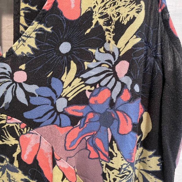Free People floral Backyard Party Tunic Dress - Picture 3 of 4